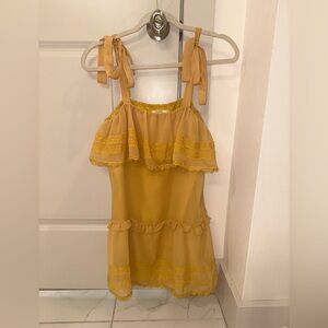 Tularosa yellow dress